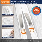 White Magnetic Screen Door  Keep Bugs Out  Pet   Kid Friendly Works  48 X 80