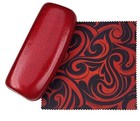Glitter Eyeglass Case Hard Shell Women Reading Glasses Case With Velvet Lining