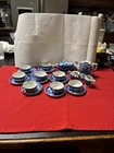 Vintage 26-piece Blue Willow Child s China Tea Set  made In  Japan  
