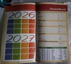9 25bonus-2026-2027   2year Pocket Planner Calendar  you Choose   free Shipping 