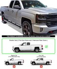 Superseded W2w Running Boards 5  Fit 07-18 Silverado Sierra Double Cab 8ft Bed