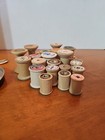 Lot 23 Vintage   Antique Sewing Thread Wooden Spools     Empty