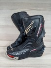 Rst Tractech Evo Black Leather Men s Motorcycle Boots Size Uk 9 Ce
