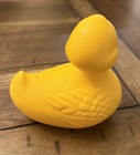 Vintage 1977 Knickerbocker Rubber Duck Made In The Usa Ernie   s Duckie Yellow