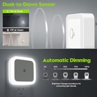 Sujeet Night Light  Night Lights Plug Into Wall  4 Pack    Assorted Colors 