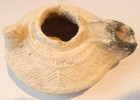 Antique Romano Byzantine Egyptian Oil Lamp  3-400ad