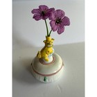 Vintage Sitzendorf German Porcelain Foo Dog Powder Box Perfume Holder 1910s