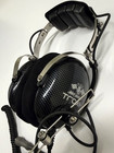 Pci Race Radios Trax Carbon Fiber Over The Head Stero Headset 5030