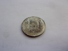 20scu23 Congo Free State Leopold Ii 1887 Silver 50 Centimes  Mintage 20 000