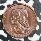 1953 Panama 1 Centesimo Lot f8489 High Grade  Beautiful 
