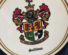 Sullivan Family Crest Coasters Set Of 6 Irish Heraldic Coat Of Arms Boxed