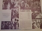 Barbra Streisand Rare German Program  funny Girl  