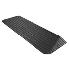 Solid Rubber Threshold Ramp 1 5  Rise  1500 Lb Capacity For Wheelchairs   Scoote