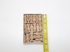 Vintage Wood Carved Miniature Men Tors With Painted Face 34 Pcs  Very Rare