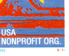 Us Stamps 5   Butte Nonprofit Org  Plate  s111 Coil Strip Of 5 Mnh Stamps Sc 2902