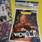Vtg 1999 Party Rare Wrestling Stone Cold Undertaker Rock Wwf Lot Nwo Table Cloth
