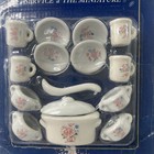 Porcelain Mini Tea Set Service    a The Miniature Encore Sales Sy99201