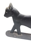 Vintage Cast Iron Cat Doorstop 16    Black Rustic Farmhouse Primitive Decor