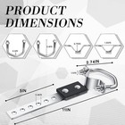 Universal Exhaust Hangers Muffler Hanger Swivel Tail Pipe Mount Exhaust Pipe