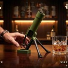 New Mortar Style Beer Opener Hands-free Cap Launcher For Longneck Beer Bottles