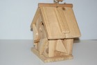 Wooden Bird House - Hanging Bird House  8   x9 5   x4 25     For Birds Birdhouse Sale