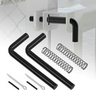 819t Trailer Gate Spring Latch Kit  2-pack Heavy Duty Pins For Utility Trailers
