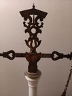 Vintage Prof Giuliani Bessi Alabaster   Brass Balance Scales Of Justice   Rare 