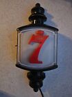 Vintage Seagram s 7 American Blended Whiskey Wall Sconce Bar Light 14  Plastic