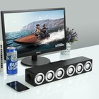 Home Theater System Speakers Bass Smart 5 1 Bluetooth Wood Wireless 12w Music   
