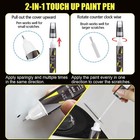 Acura Touch Up Paint Xna Nh-883p Platinum White Pearl Pen Brush 1pc