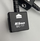 Nikon Sc-17  Flash Sync  Cord Coiled Remote Tested For 35mm Slr