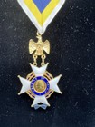 Vintage Sons Of The American Revolution Medal    Ribbon Veritas Et Patria