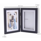 Pet Pawprint Keepsake Kit  Picture Frame With Clay Imprint Kit pet Photo Frame