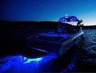Blue Led Q3 Boat Drain Plug Light Up To 24000 Lumens Underwater Transom Led 