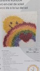 New Wonderart Latch Hook Kit 12 x12  Sunshine Rainbow Design