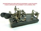  ww2 Lionel J-36  Military Telegraph Key Bug reconditioned   Ready To Use nice 