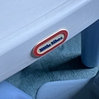 1989 Little Tikes Table   2 Chunky Chairs Made Usa Child Size Blue 3 Pcs Pickup 