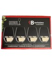 New Riedel Wine Glass Company Chardonnay Tumbler Set Of 4 Bravissimo Stemless