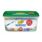 Crayola Crayons Storage Tub 168 Count Bulk Coloring Art School Supplies