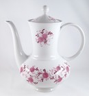Seltmann Weiden Bavaria Porcelain Coffee Pot Annabell Pattern Pink White Floral