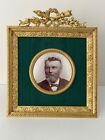Exquisite French C 1889 Antique Bronze Frame