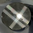 4 Inch Silicon Wafer With Scratch Marks  Containing Die And Test Areas