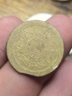 1930s Oklahoma 1 Mill Sales Tax Token Old Age Assistance Fiber cardboard Coin