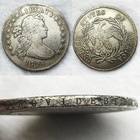 Rare Collectible Antique Historical Coin Exquisite Cameo Design Old Silver Dolla