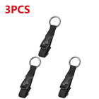 3pcs Travel Luggage Fixed Strap  Portable Add-a-bag Belt With Release Buckle