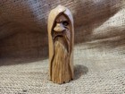 Odin Idol  Norse Wooden Odin Statue  Mythological Decor  Handmade Viking Art