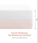 Crib Mattress  Dual Sided Comfort Memory Foam Toddler Bed Mattress  Triple 
