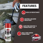 Kraken Bond Black Foam Sealant - Waterfall   Landscape  12oz 2 Pack - Straw Use