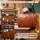 588-piece Professional Leather Crafting Kit For Enthusiasts   Artisans