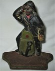 Antique Sea Ship Anchor Maritime Gloucester Fisherman Cast Iron Doorstop Hubley